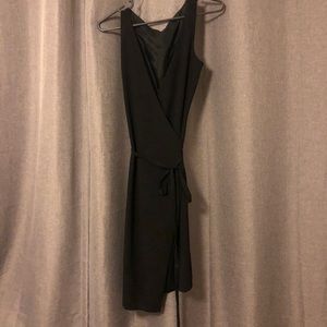 Black Wrap dress. Fully lined. Size 6
